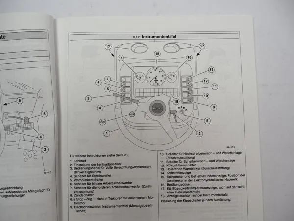Valtra Valmet 600 700 800 900 Traktor Betriebsanleitung Wartung Schaltplan 1998