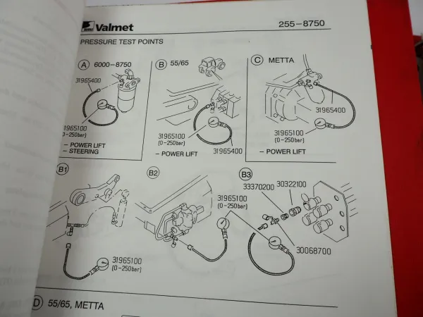 Valtra Valmet Traktor diverse Technische Service Mitteilungen 1993 - 2001 Werkstatthandbuch