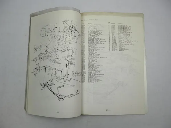 Ventzki MTD Rasentrac Super 16 Modell 149-8200 Betriebsanleitung Ersatzteilliste