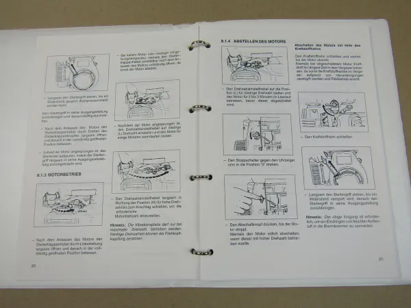 Vibromax AV600 Vibrationsplatte Bedienungsanleitung 2001 Ersatzteilliste 1993