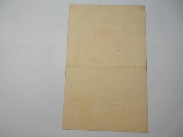 Villa Heilquell Bad Wildungen Hufelandstrasse 15 Speisefolge um 1900 Speisekarte