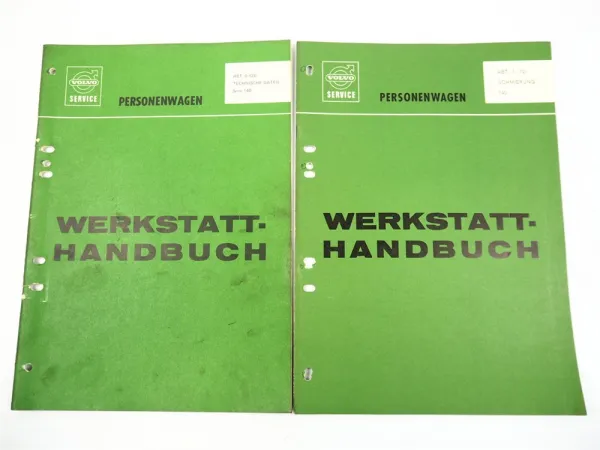 Volvo 140 142 144 145 Technische Daten Schmierung 1969 - 1972 Werkstatthandbuch