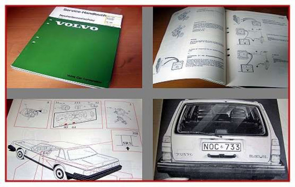 Volvo 200 244 245 ab 1990 Technische Neuheiten Schaltplan Elektrik