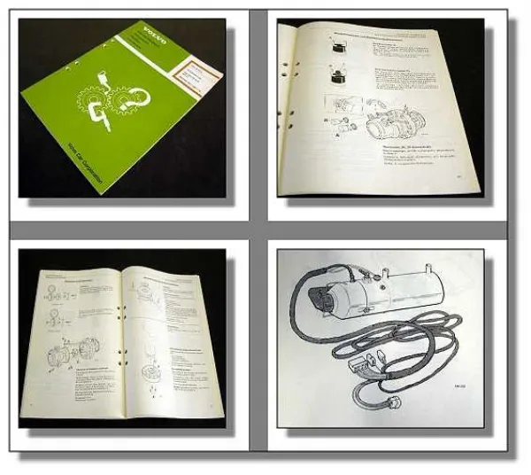 Volvo 240 260 340 360 740 760 780 Standheizung 091-B 091-D Werkstatthandbuch