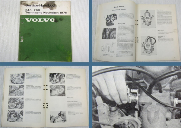 Volvo 242 244 245 264 265 1976 Technische Neuheiten Wartung Werkstatthandbuch