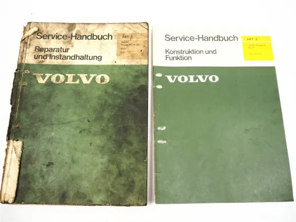 Volvo 264 V6 Motor B27 E Reparaturanleitung Werkstatthandbuch 1975