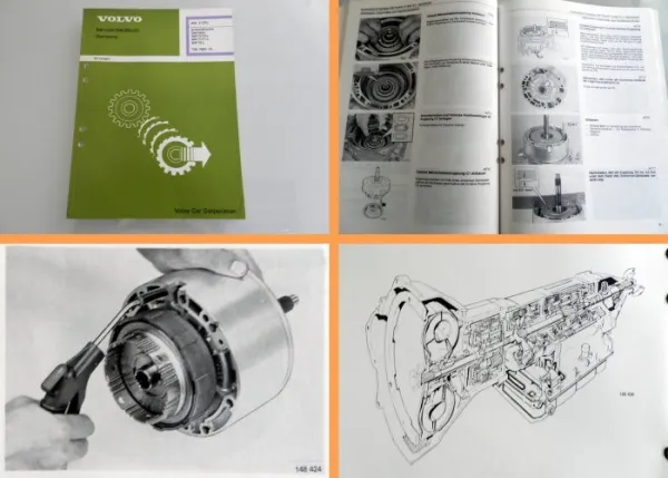 Volvo 740 760 780 Automatigetriebe AW70 AW71 AW72 Überholung Werkstatthandbuch