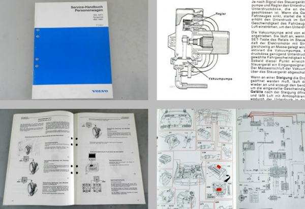 Volvo 850 ab 1992 Tempomat Werkstatthandbuch 1991