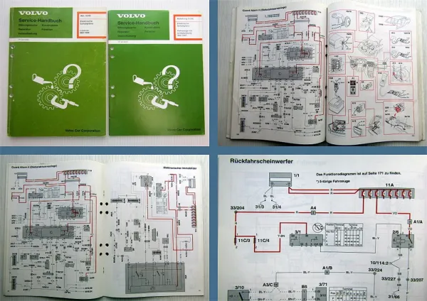 Volvo 960 1996 1997 Schaltpläne Elektrik Schaltplan Werkstatthandbuch