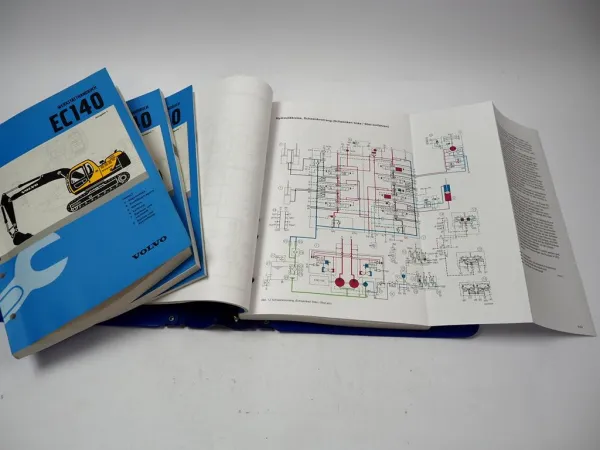 Volvo EC140 Hydraulik Bagger Werkstatthandbuch Reparaturanleitung 2000