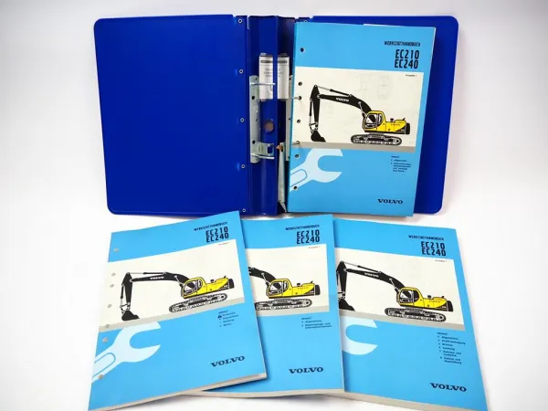 Volvo EC210 EC240 Hydraulik Bagger Werkstatthandbuch Reparaturanleitung 2000