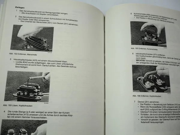 Volvo EC210 EC240 Hydraulik Bagger Werkstatthandbuch Reparaturanleitung 2000