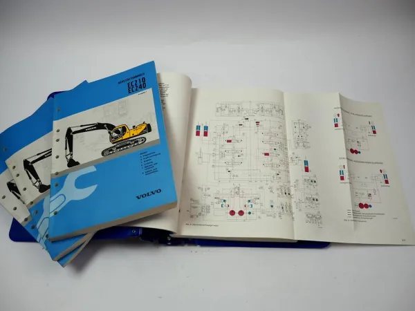 Volvo EC210 EC240 Hydraulik Bagger Werkstatthandbuch Reparaturanleitung 2000