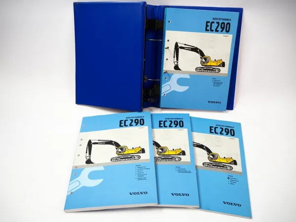 Volvo EC290 Hydraulik Bagger Werkstatthandbuch Reparaturanleitung 2000