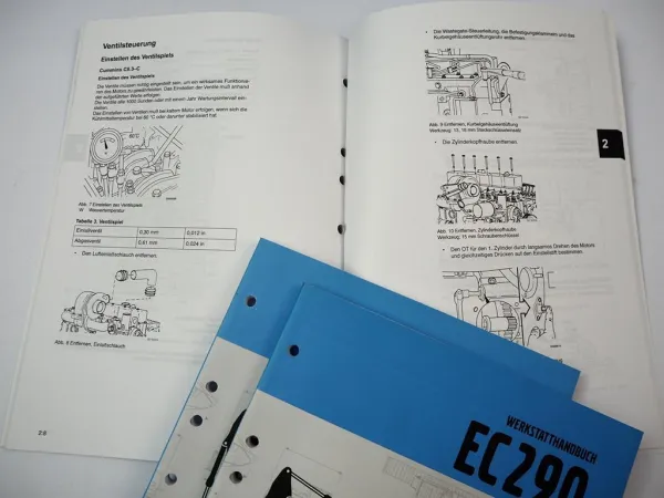 Volvo EC290 Hydraulik Bagger Werkstatthandbuch Reparaturanleitung 2000