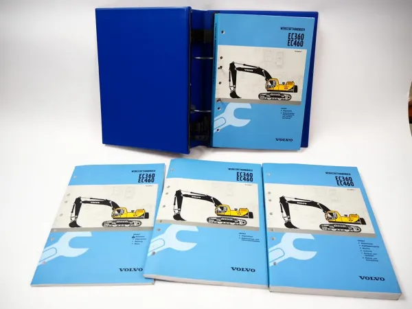 Volvo EC360 EC460 Hydraulik Bagger Werkstatthandbuch Reparaturanleitung 2000