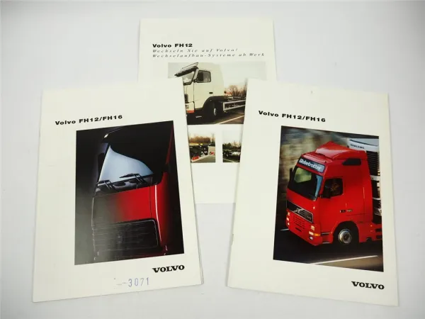Volvo FH 12 16 LKW 3x Prospekt 1993/96