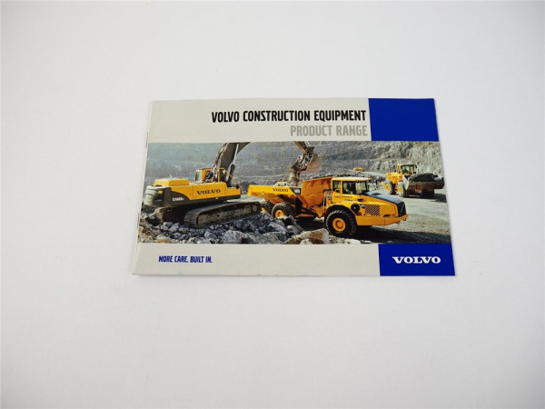 Volvo Haulers Excavators Loaders Graders Brochure Product Range 2006
