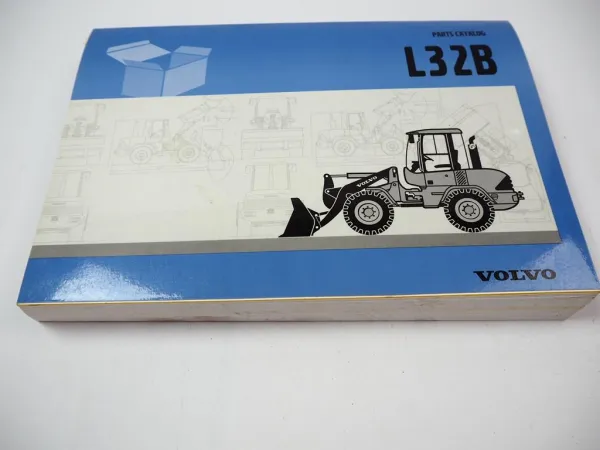 Volvo L32B Radlader Ersatzteilliste Ersatzteilkatalog Parts Catalog Pieces de Rechange 02/01