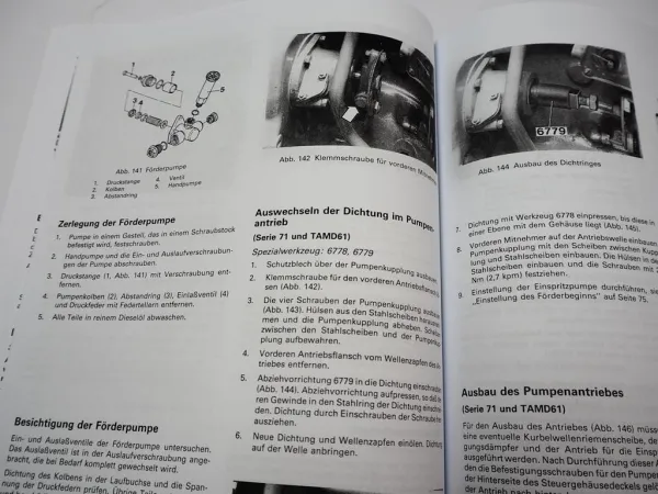 Volvo Penta TD61A TD71A TID61AG 17AG ACE AP AW Werkstatthandbuch Reparaturanleitung