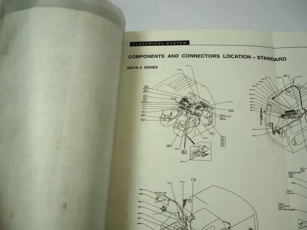 Volvo Samsung SE210 SE235 SE240-3 Hydraulic Excavator Shop Service Repair Manual