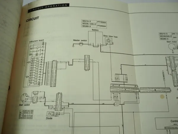 Volvo Samsung SE210 SE235 SE240-3 Hydraulic Excavator Shop Service Repair Manual