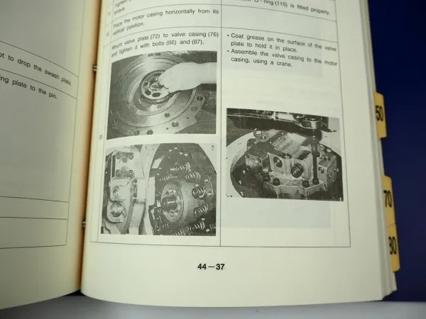 Volvo Samsung SE350 LC-2 Hydraulic Excavator Shop Service Repair Manual 1998