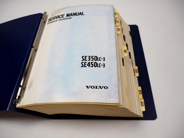 Volvo Samsung SE350 SE450 LC-3 Hydraulic Excavator Shop Service Repair Manual