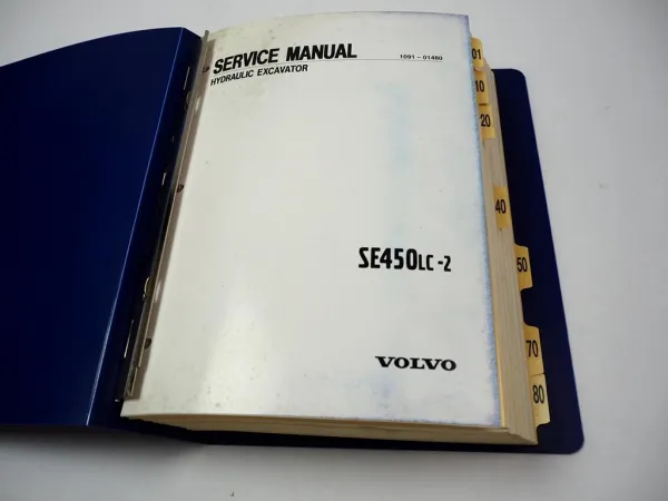 Volvo Samsung SE450 LC-2 Hydraulic Excavator Shop Service Repair Manual Volvo Samsung SE450 LC-2 Hydraulic Excavator Shop Service Repair Manual