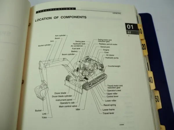 Volvo Samsung SE50-3 Hydraulic Excavator Shop Service Repair Manual 1998