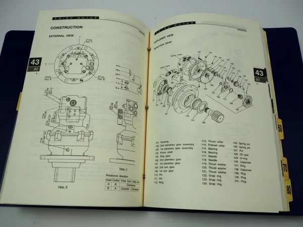 Volvo Samsung SE50-3 Hydraulic Excavator Shop Service Repair Manual 1998