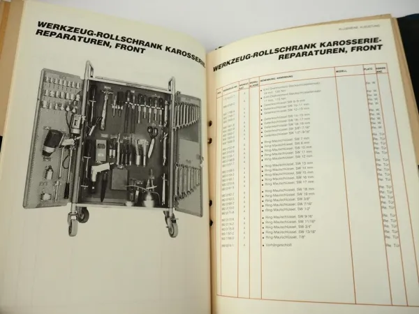 Volvo Service Werkstatt Katalog Werkzeuge Mitteilung Spezialwerkzeug 1985 - 1997