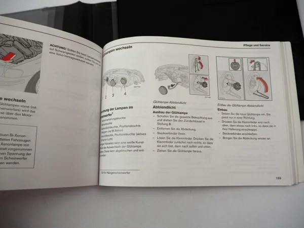 Volvo V40 Typ S P26 Betriebsanleitung 2000-2007 Bedienung Bordmappe Deutsch