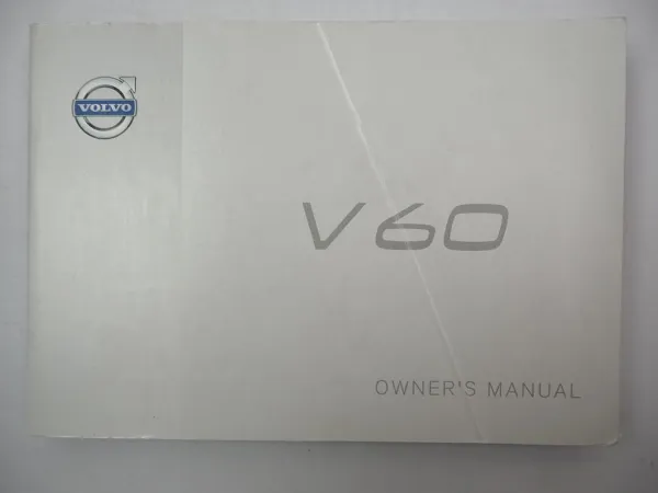 Volvo V60 Owners Manual TP16695 English 2013 Bordbuch 410 S.