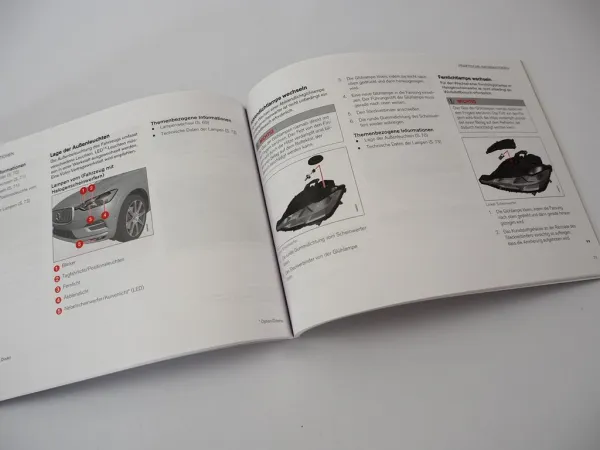 Volvo XC60 2019 Ergänzung zur Betriebsanleitung 2000-2018 Bedienung & Wartung