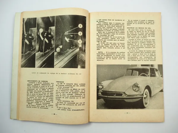 Votre Citroen DS 19 Guide Technique et Pratique 1950/60er manuel datelier
