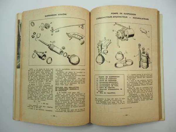 Votre Citroen DS 19 Guide Technique et Pratique 1950/60er manuel datelier