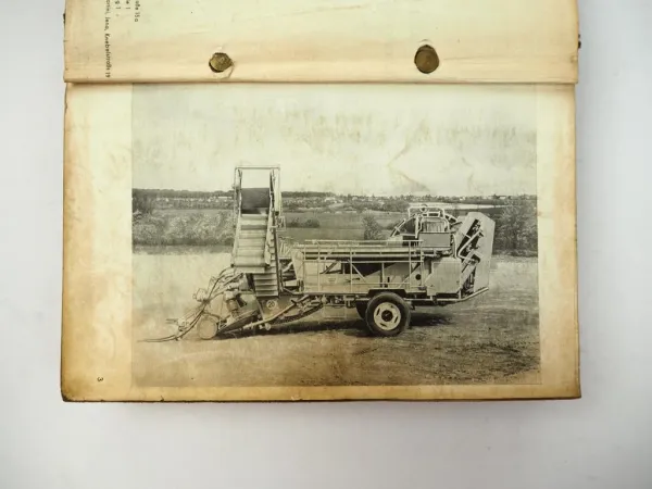 VVB Landmaschinenbau DDR E671 Kartoffelsammelroder Ersatzteilliste 1968