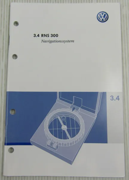 VW 3.4 RNS 300 Navigationssystem Betriebsanleitung Bedienung 2006