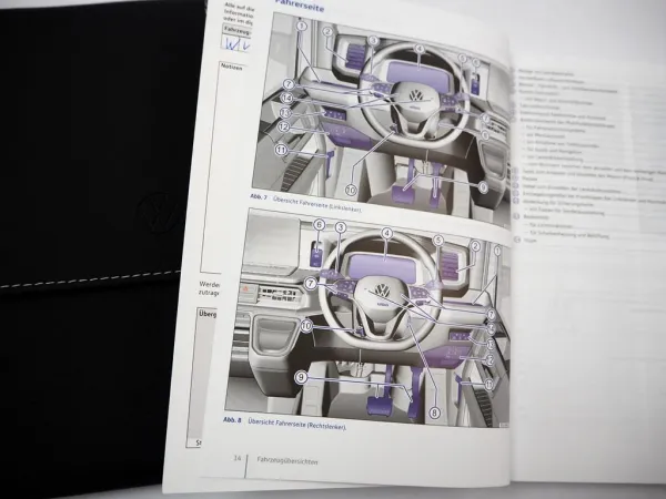VW Crafter 2 SY Betriebsanleitung Bedienungsanleitung 2024 mit Leder Bordmappe