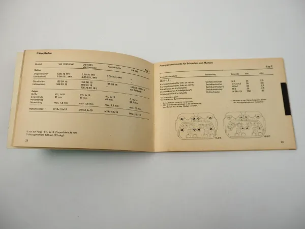 VW Dienst 1973 - 1975 Genau genommen Typ 1 2 4 Käfer T2 Werkstatthandbuch