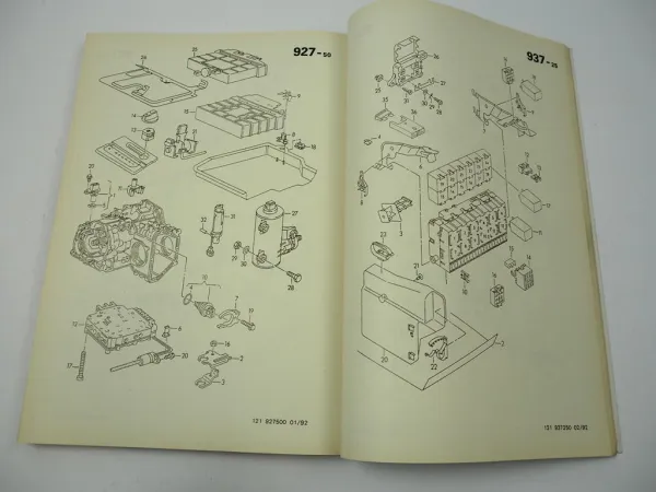 VW Golf 3 ab 1992 Ersatzteilkatalog Bildkatalog Illustrated Catalogue 1994