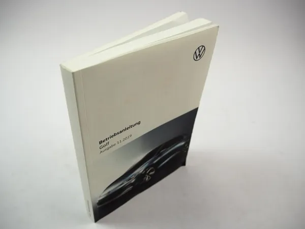 VW Golf 8 Betriebsanleitung Bedienungsanleitung Bordbuch 11/2019 Deutsch