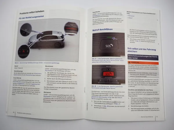 VW Golf 8 CD GTI R readme Betriebsanleitung Bedienungsanleitung Bordbuch 7/2025