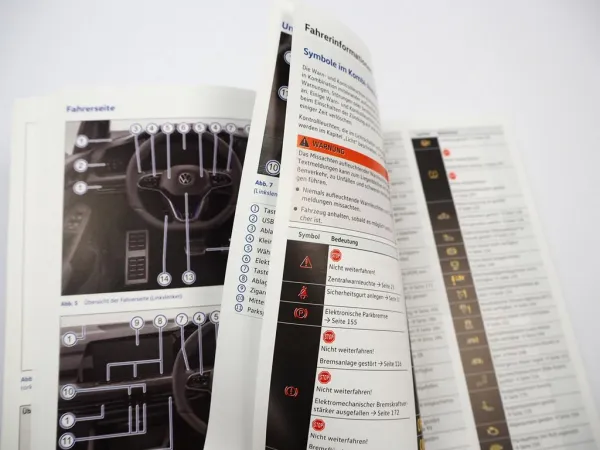 VW Golf 8 eHybrid & GTE CD Betriebsanleitung Bedienung 11/2020 Bordbuch Deutsch