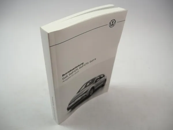 VW Golf 8 GTI GTD R 5H Betriebsanleitung Bedienung 1/2024 Bordbuch Deutsch