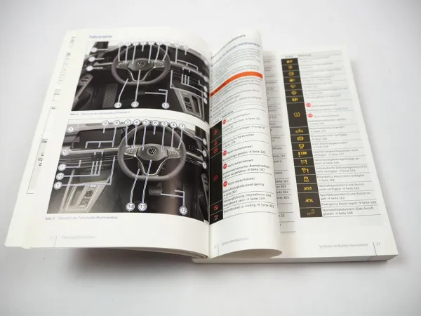 VW Golf 8 GTI GTD R 5H Betriebsanleitung Bedienungsanleitung Bordbuch 11/ 2021