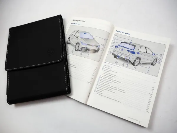 VW Golf 8 GTI GTD R eTSI 5H CD Betriebsanleitung 7/ 2020 Bedienung Bordmappe