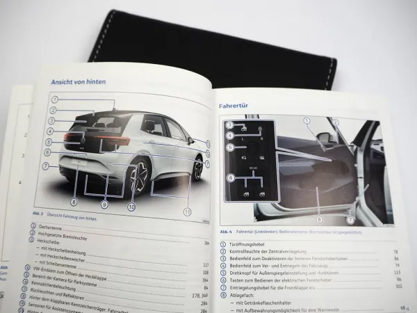 VW ID.3 E11 Betriebsanleitung Bedienungsanleitung 7/2020 Bordmappe Deutsch