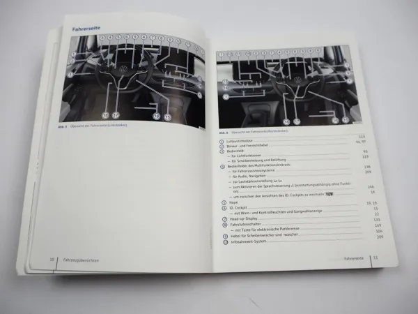 VW ID.3 E11 Betriebsanleitung Bedienungsanleitung Bordbuch 11/2020